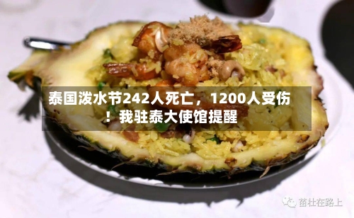 泰国泼水节242人死亡	，1200人受伤！我驻泰大使馆提醒-第3张图片