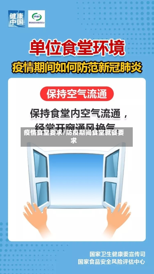 疫情食堂要求/防疫期间食堂就餐要求