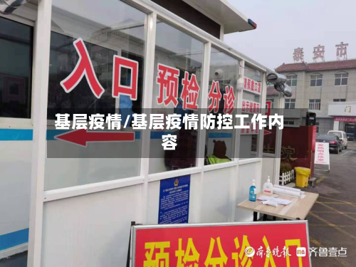 基层疫情/基层疫情防控工作内容