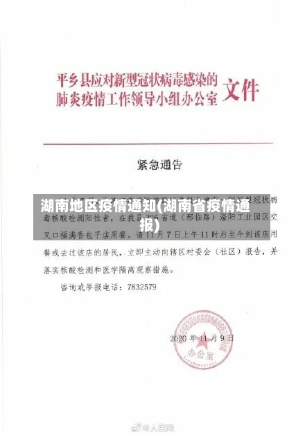 湖南地区疫情通知(湖南省疫情通报)