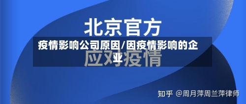 疫情影响公司原因/因疫情影响的企业