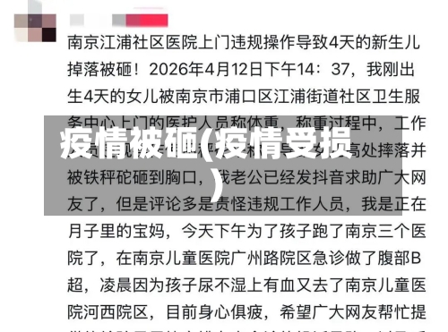 疫情被砸(疫情受损)