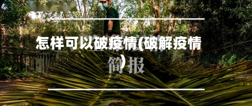 怎样可以破疫情(破解疫情)-第3张图片