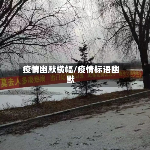 疫情幽默横幅/疫情标语幽默