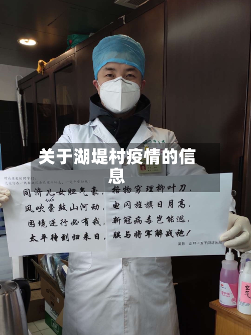 关于湖堤村疫情的信息-第2张图片