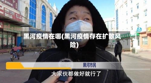 黑河疫情在哪(黑河疫情存在扩散风险)
