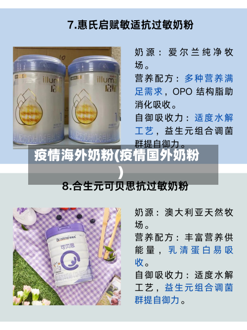 疫情海外奶粉(疫情国外奶粉)